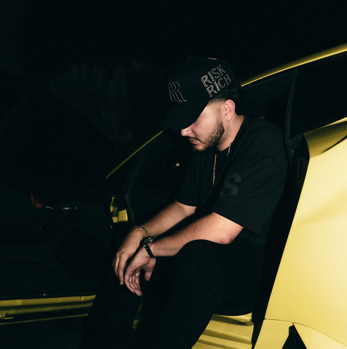 Risk Rich Hat - Total Black
